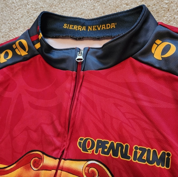 Pearl Izumi Y2K Long-sleeve Sierra Nevada Pale Ale Cycling Jersey - Size XL - Picture 3 of 10